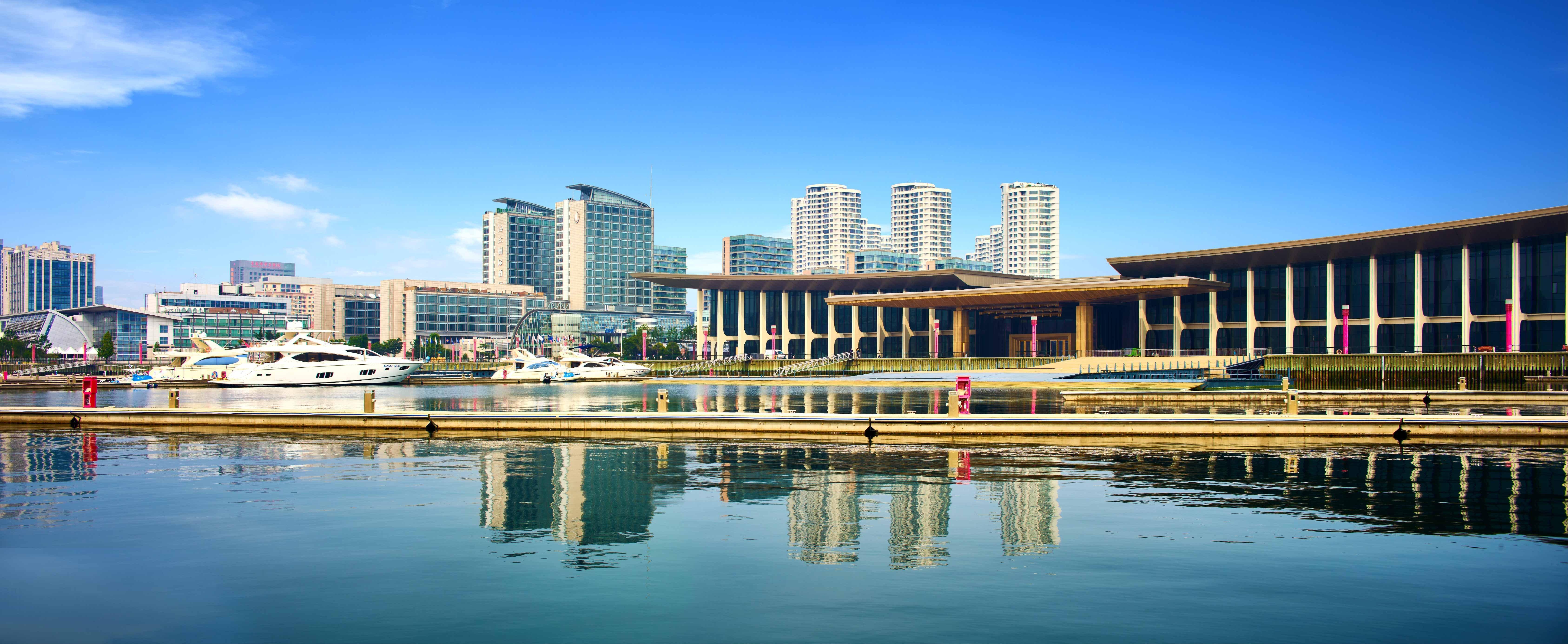 Intercontinental Qingdao, An Ihg Hotel - Inside The Olympic Sailing Center Exterior photo